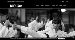 Desktop Screenshot of bushido-centrum.pl