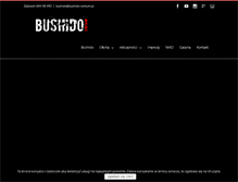 Tablet Screenshot of bushido-centrum.pl